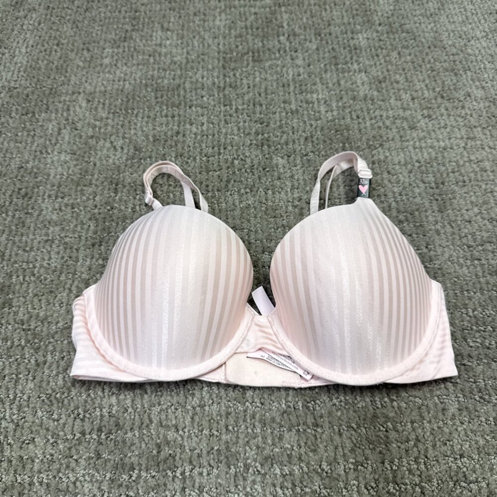 Victoria’s Secret T-Shirt Bra Pink Women’s Size 32D NWT - Picture 2 of 8